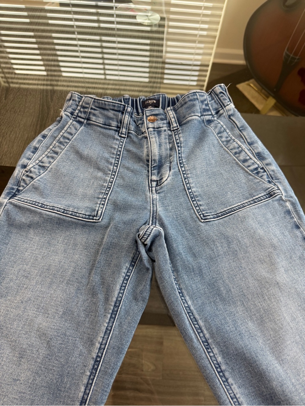 J. Crew Light Blue Boyfriend Jogger Jeans - Picture 3 of 16